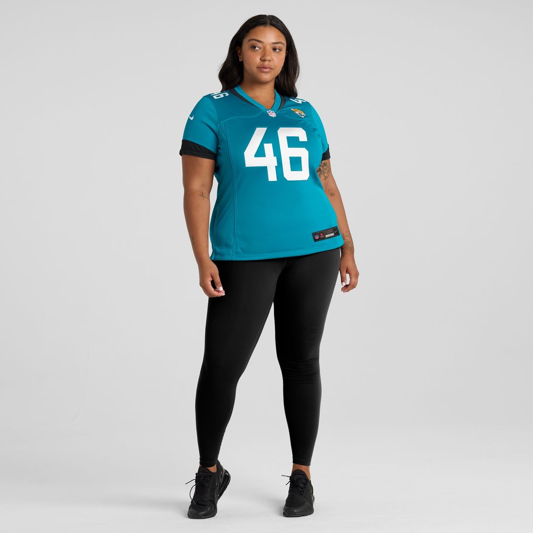 Ross Matiscik Jacksonville Jaguars Nike Women's Game Jersey - Black