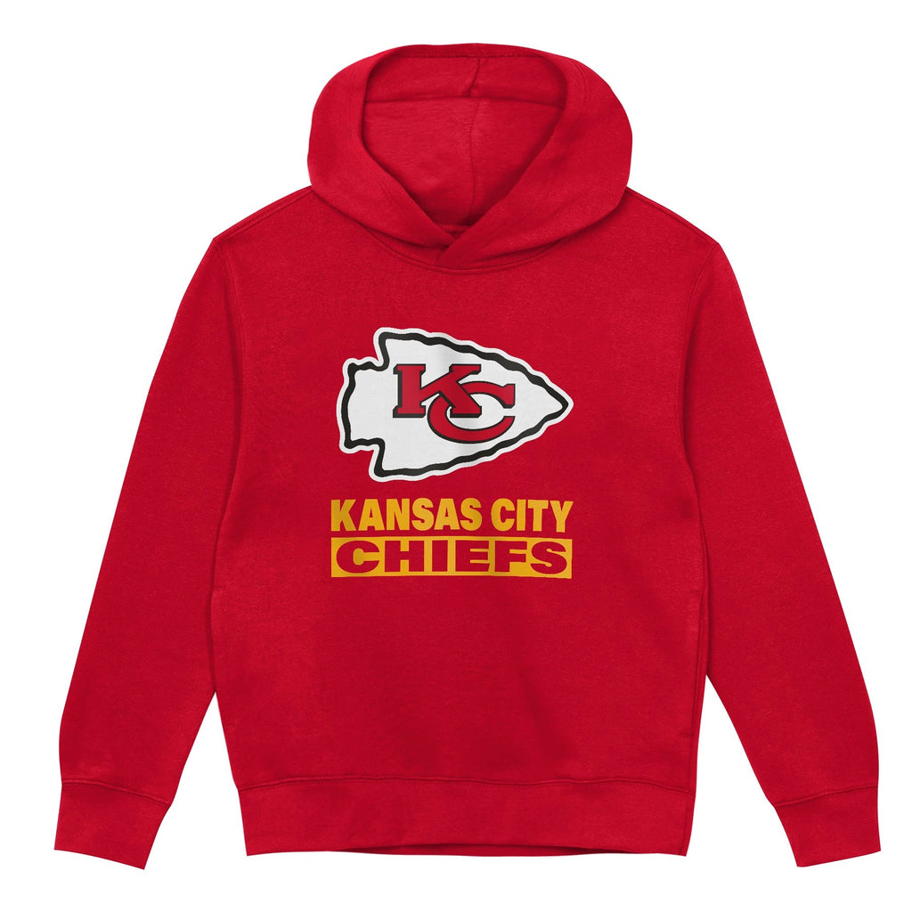 Kansas City Chiefs Youth Back to Basics Red Hoodie