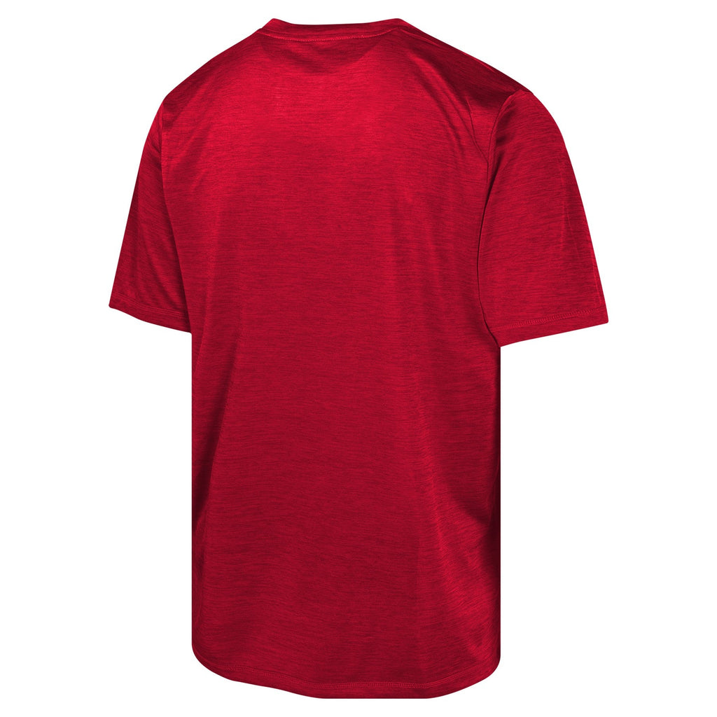 Youth San Francisco 49ers NFL Combine Red Spike Speed Tee