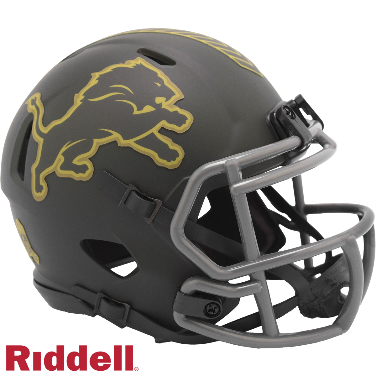 Riddell Detroit Lions 2025 Salute To Service Speed Mini Helmet