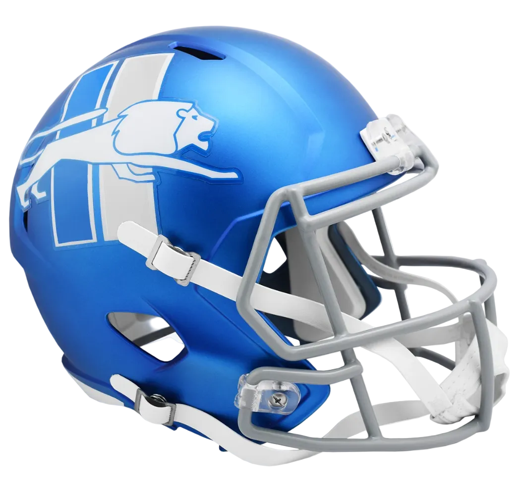 Detroit Lions Riddell 2023 On Field Alternate Replica Full Size Speed Helmet