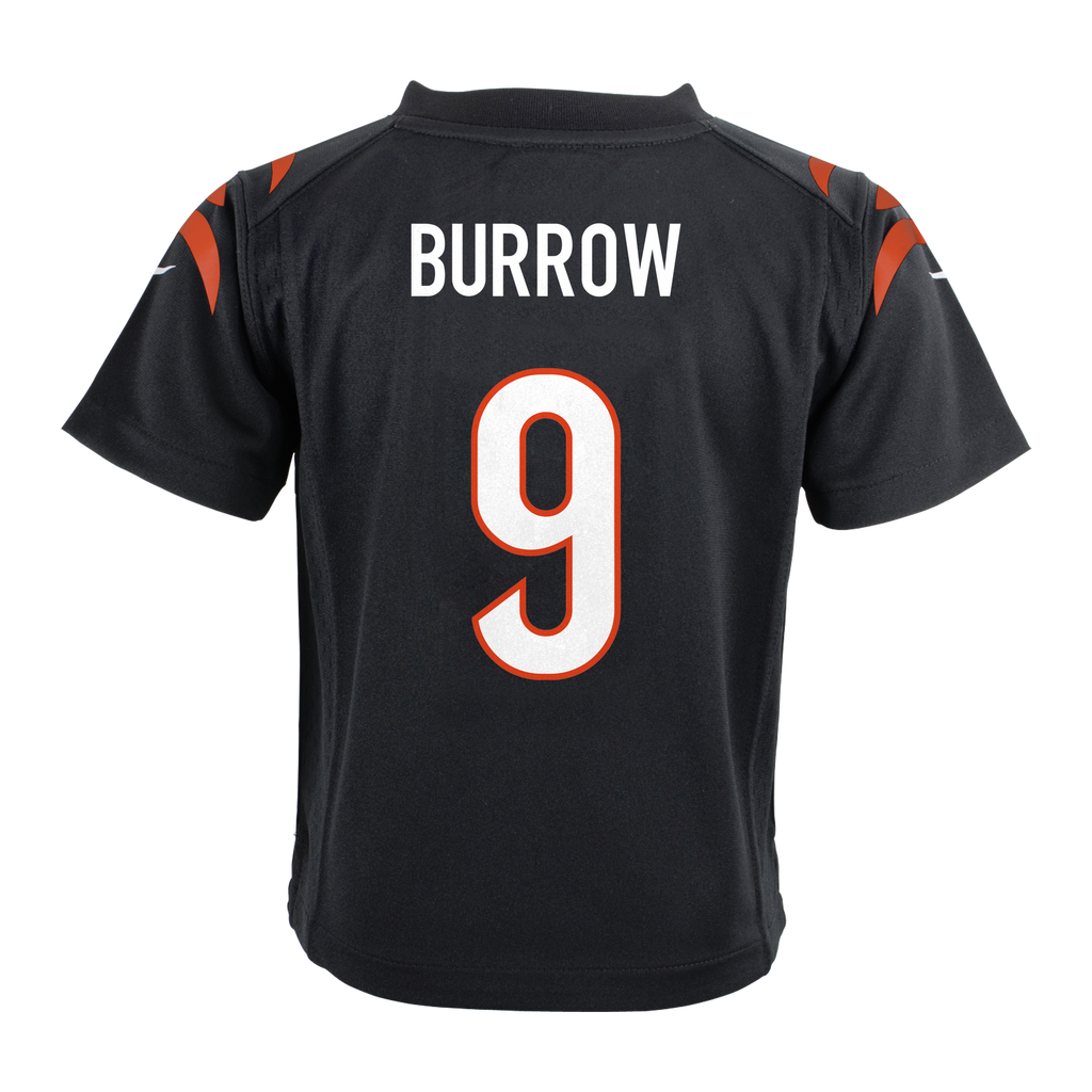 Kids Joe Burrow Black Child Nike Replica Jersey