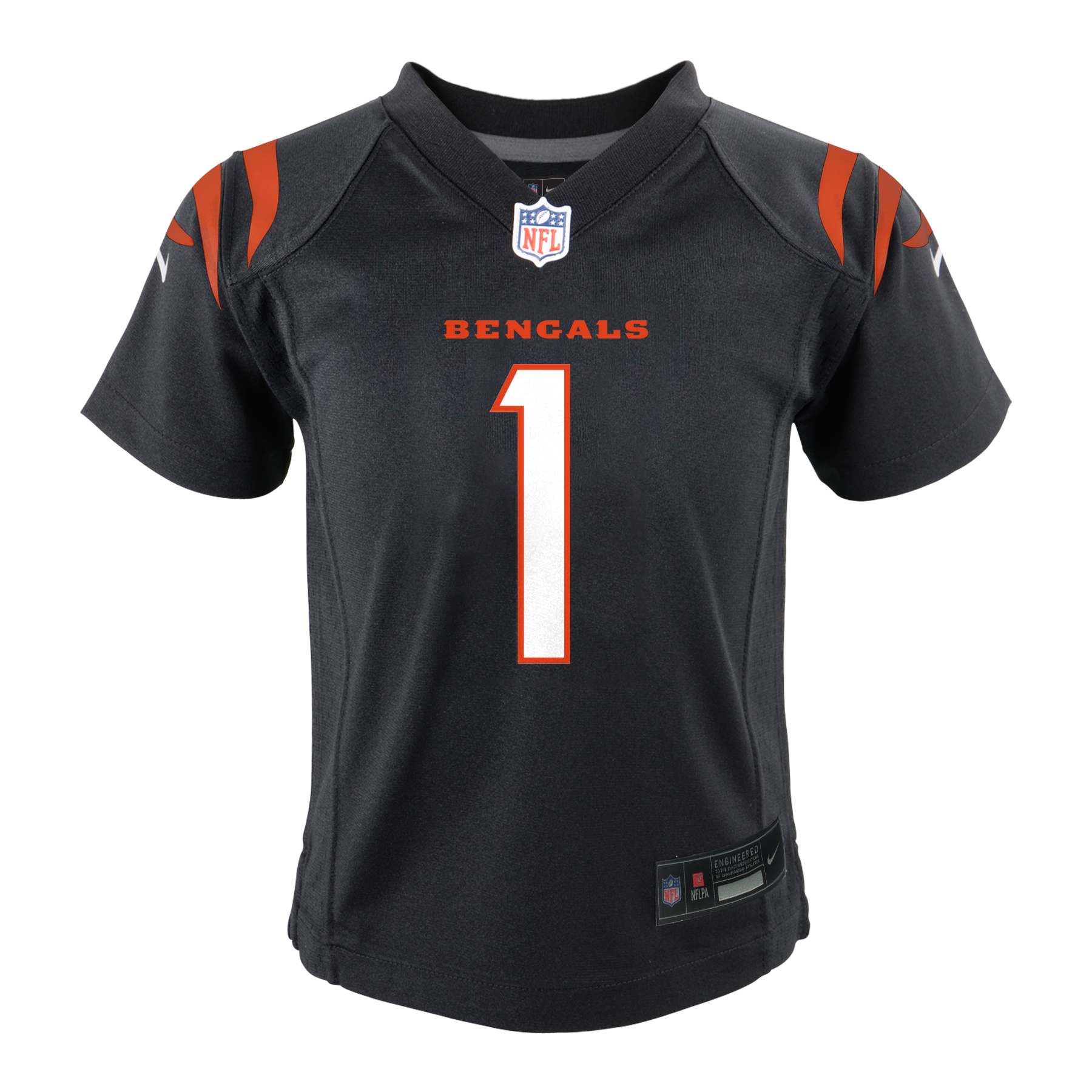 Kids Jamar Chase Black Child Nike Replica Jersey