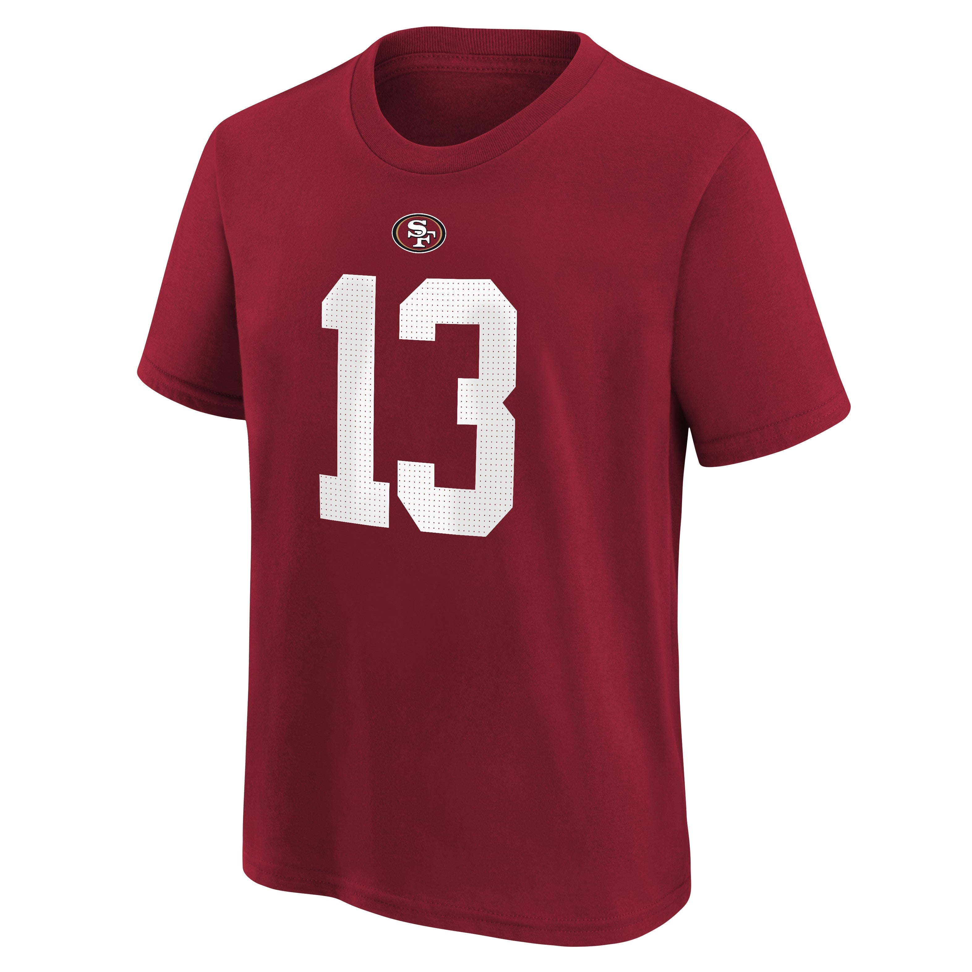 Youth San Francisco 49ers Brock Purdy Scarlet Nike Player Name & Number T-Shirt