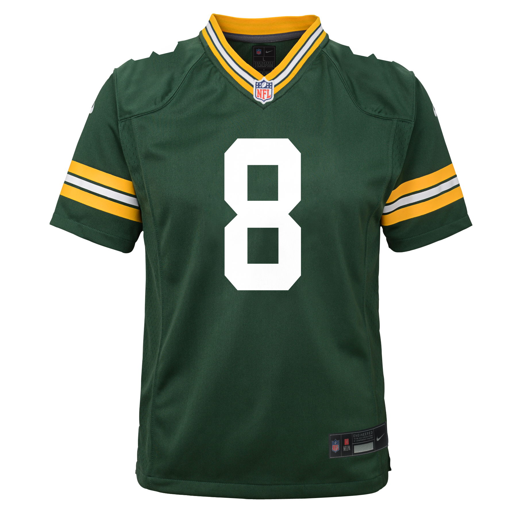Youth Green Bay Packers Josh Jacobs Nike Green Game Jersey
