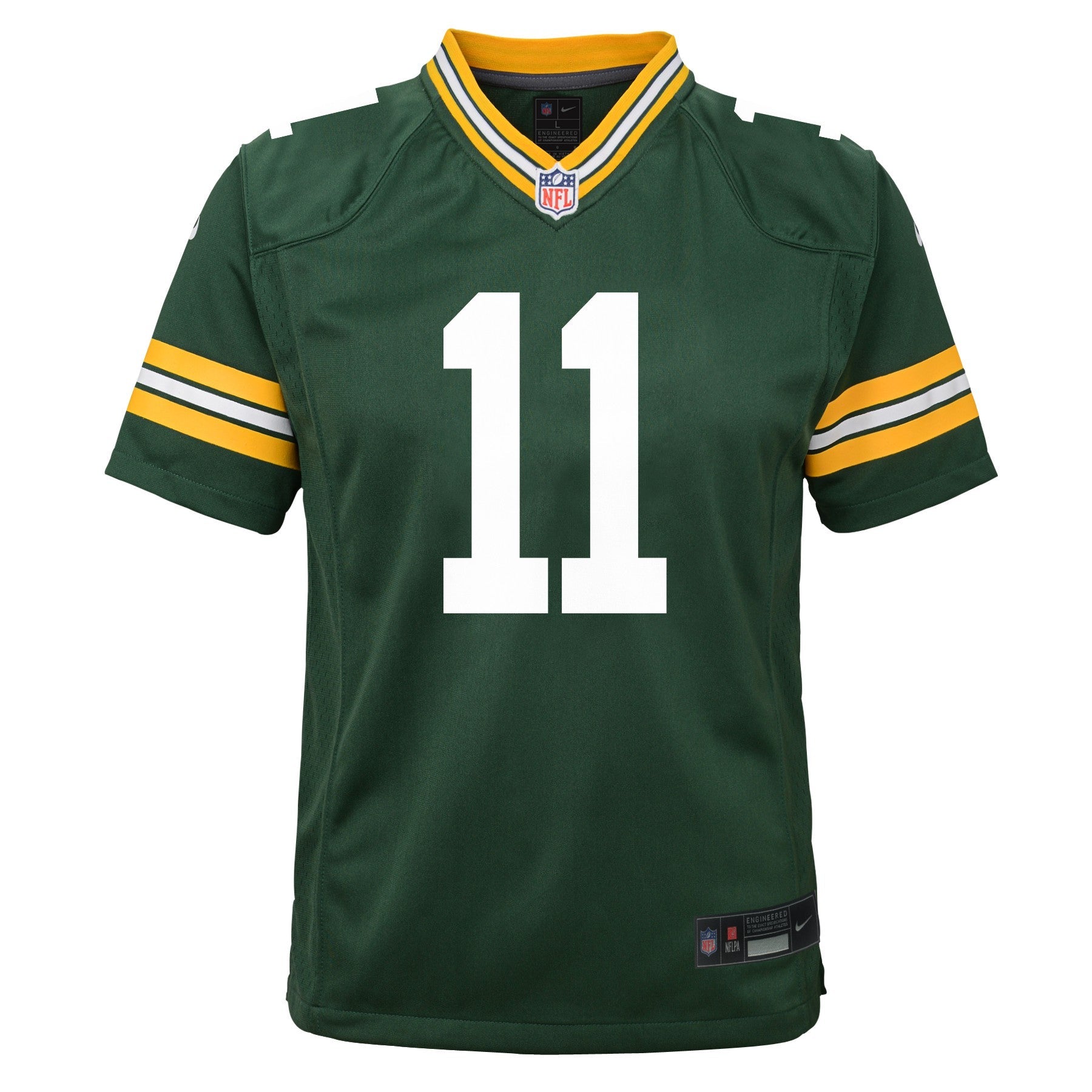 Youth Green Bay Packers Jayden Reed Nike Green Game Jersey
