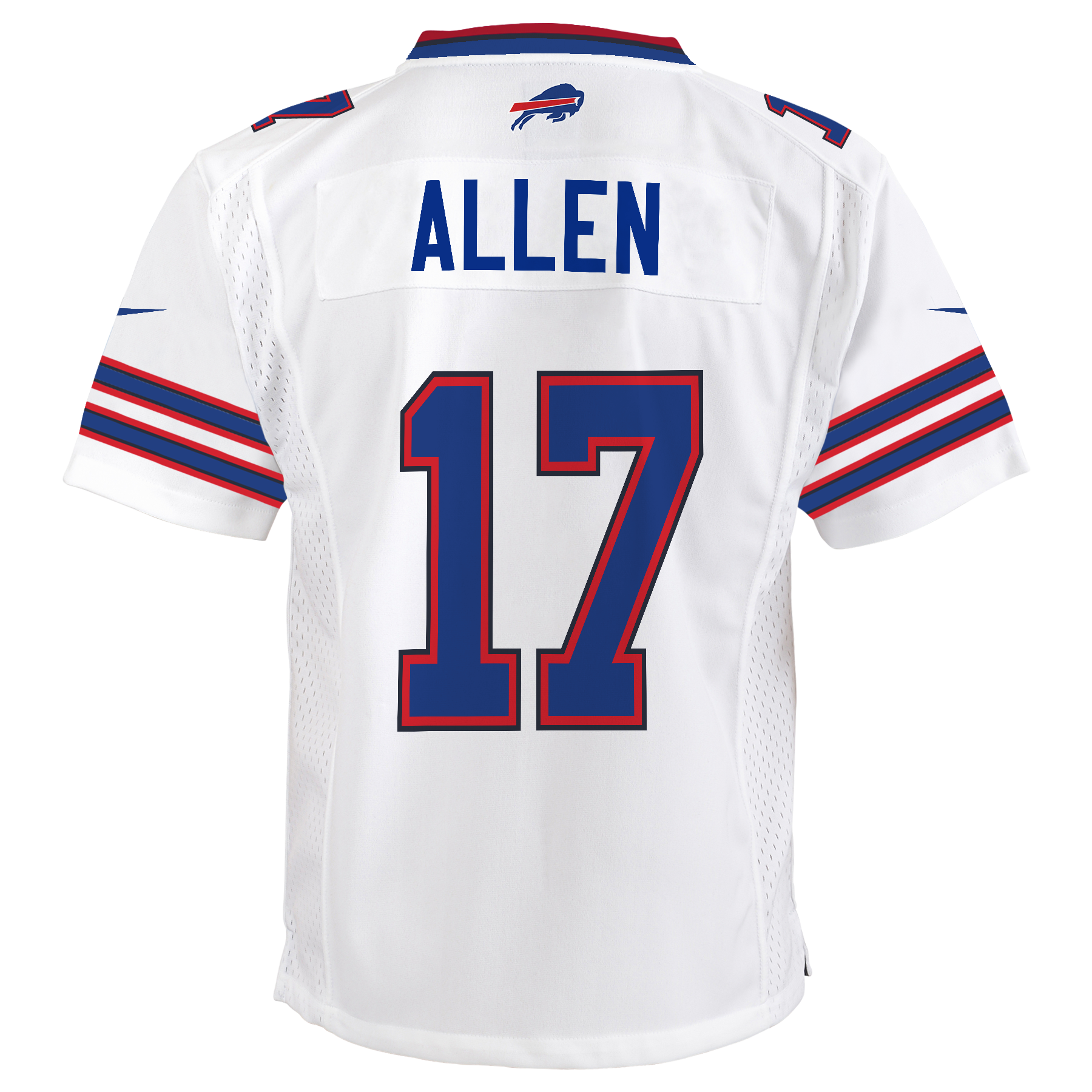 Youth Josh Allen Buffalo Bills Nike White Road Game Player Jersey