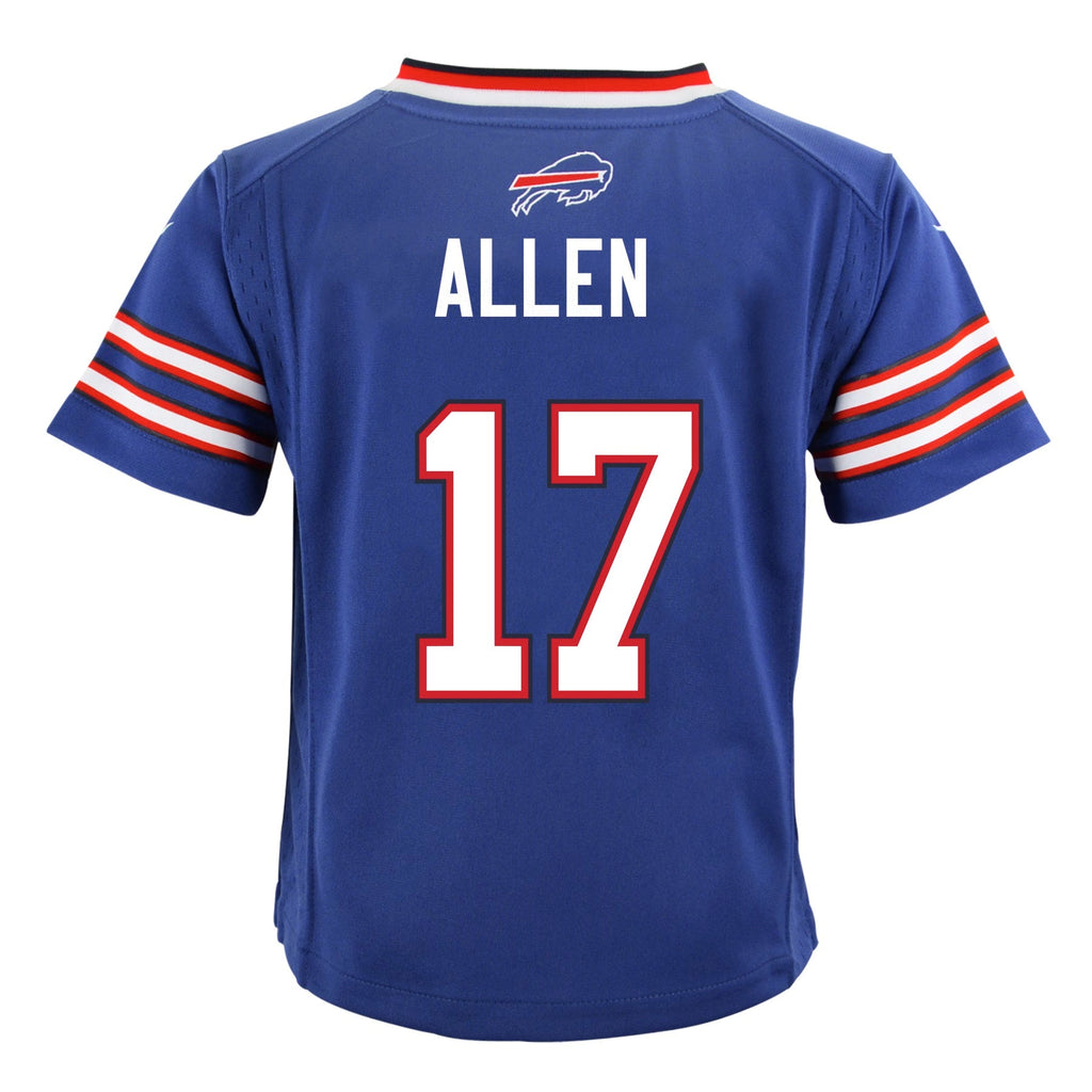Child Josh Allen Buffalo Bills Nike Blue Replica Jersey