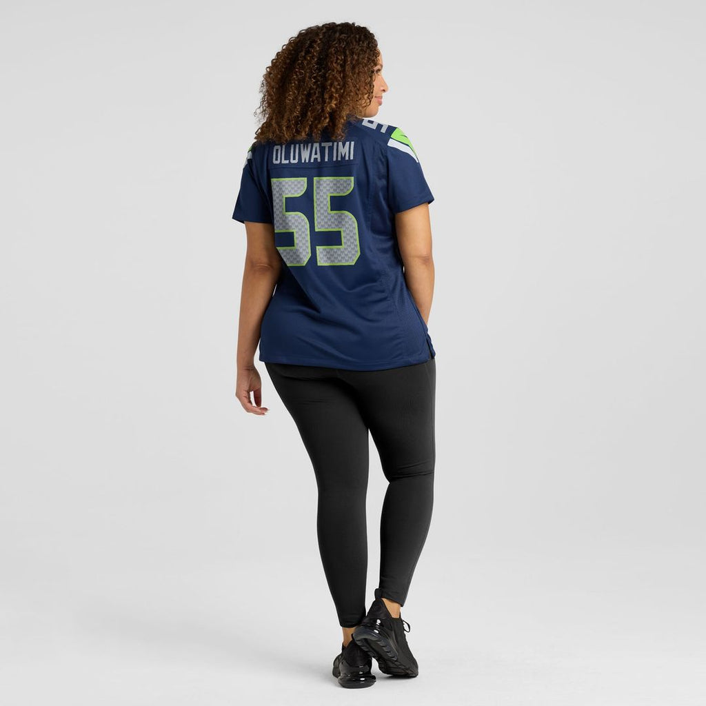 Olu Oluwatimi Seattle Seahawks Nike Women's Team Game Jersey -  College Navy