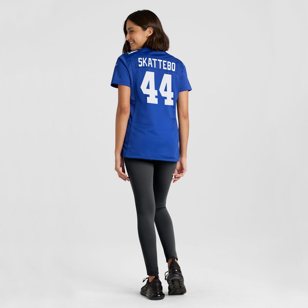 Cam Skattebo New York Giants Nike Women's Team Game Player Jersey - Royal