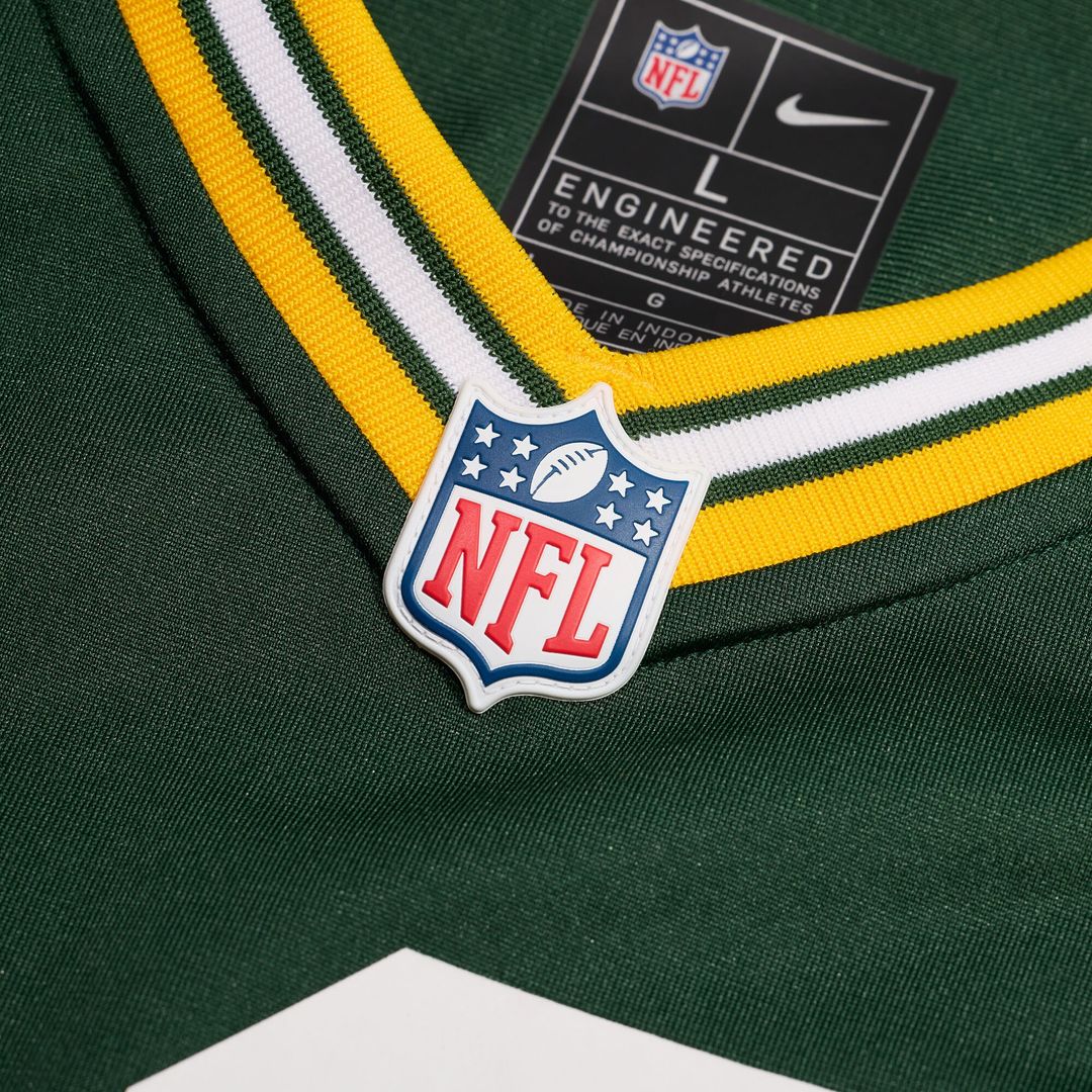 Kitan Oladapo Green Bay Packers Nike  Game Jersey -  Green