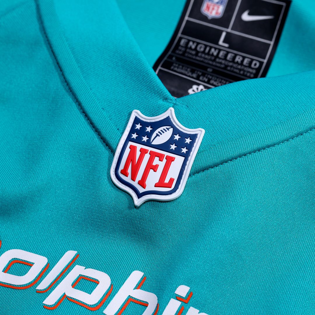 Quinn Ewers Miami Dolphins Nike Team Game Jersey -  Aqua