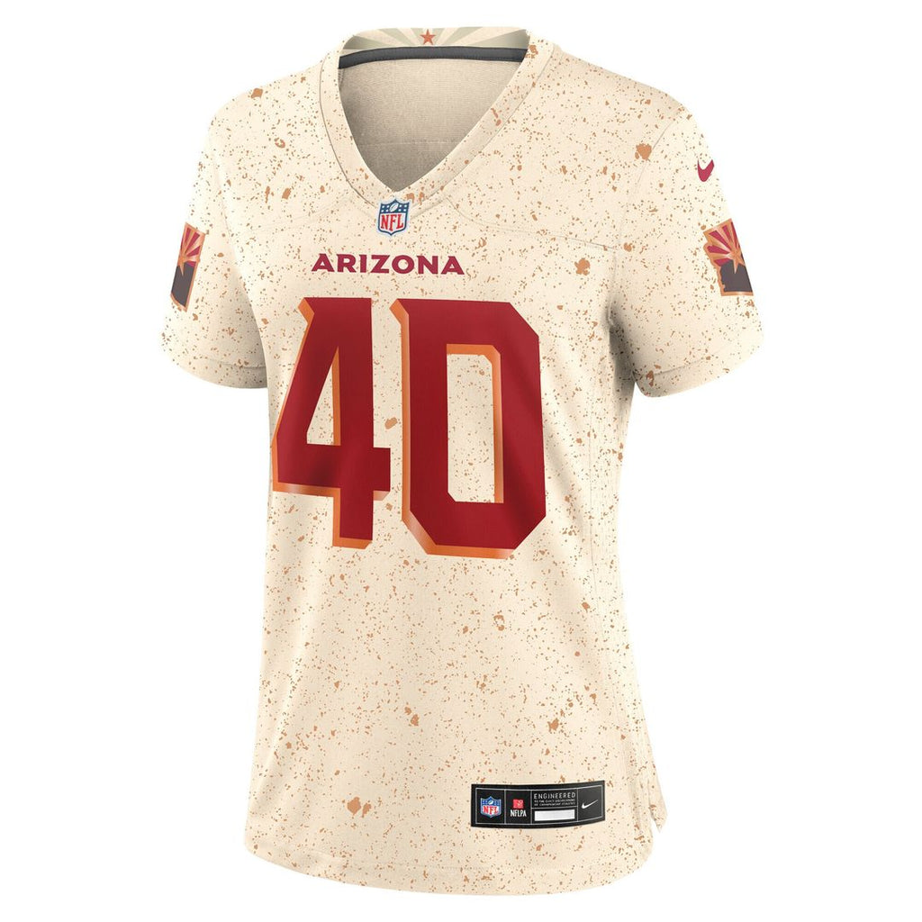 Pat Tillman Arizona Cardinals Nike Women's 2025 Rivalries Collection Retired Player Game Jersey - Natural