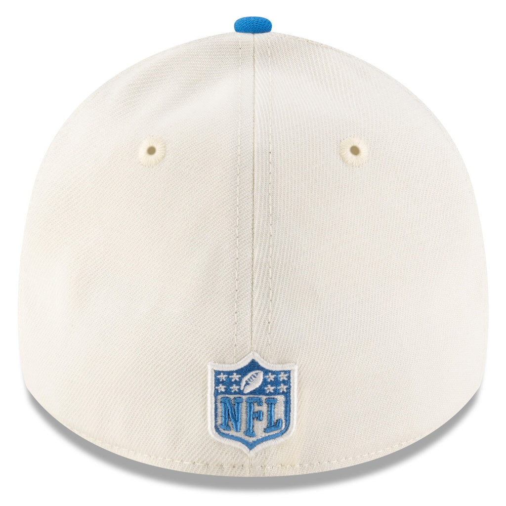 Men's Detroit Lions New Era 2025 NFL Draft Chrome 39THIRTY Flex Fit Hat