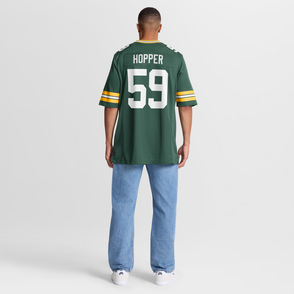 Ty'Ron Hopper Green Bay Packers Nike  Game Jersey -  Green