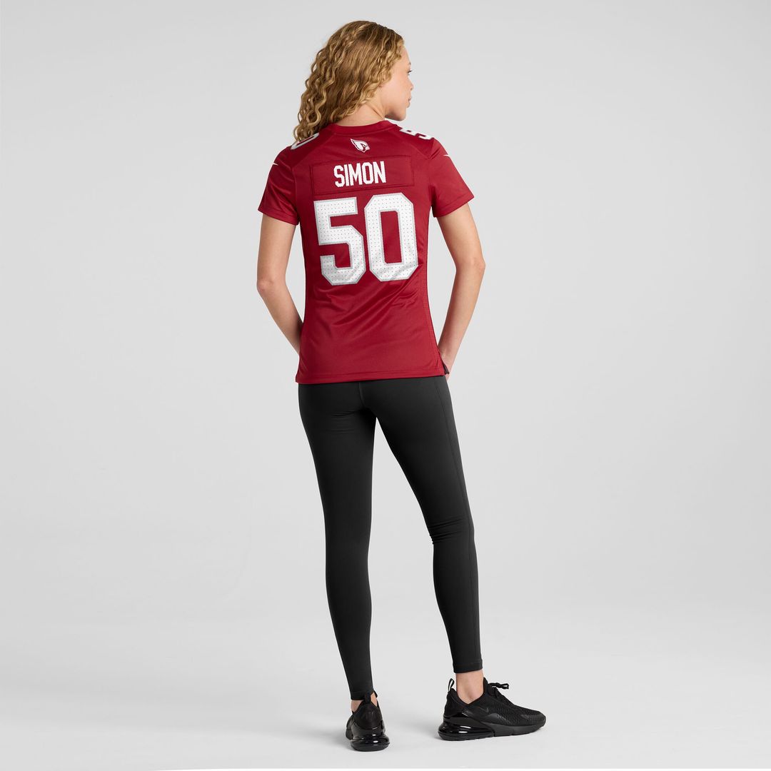 Cody Simon Arizona Cardinals Nike Women's Team Game Jersey -  Cardinal