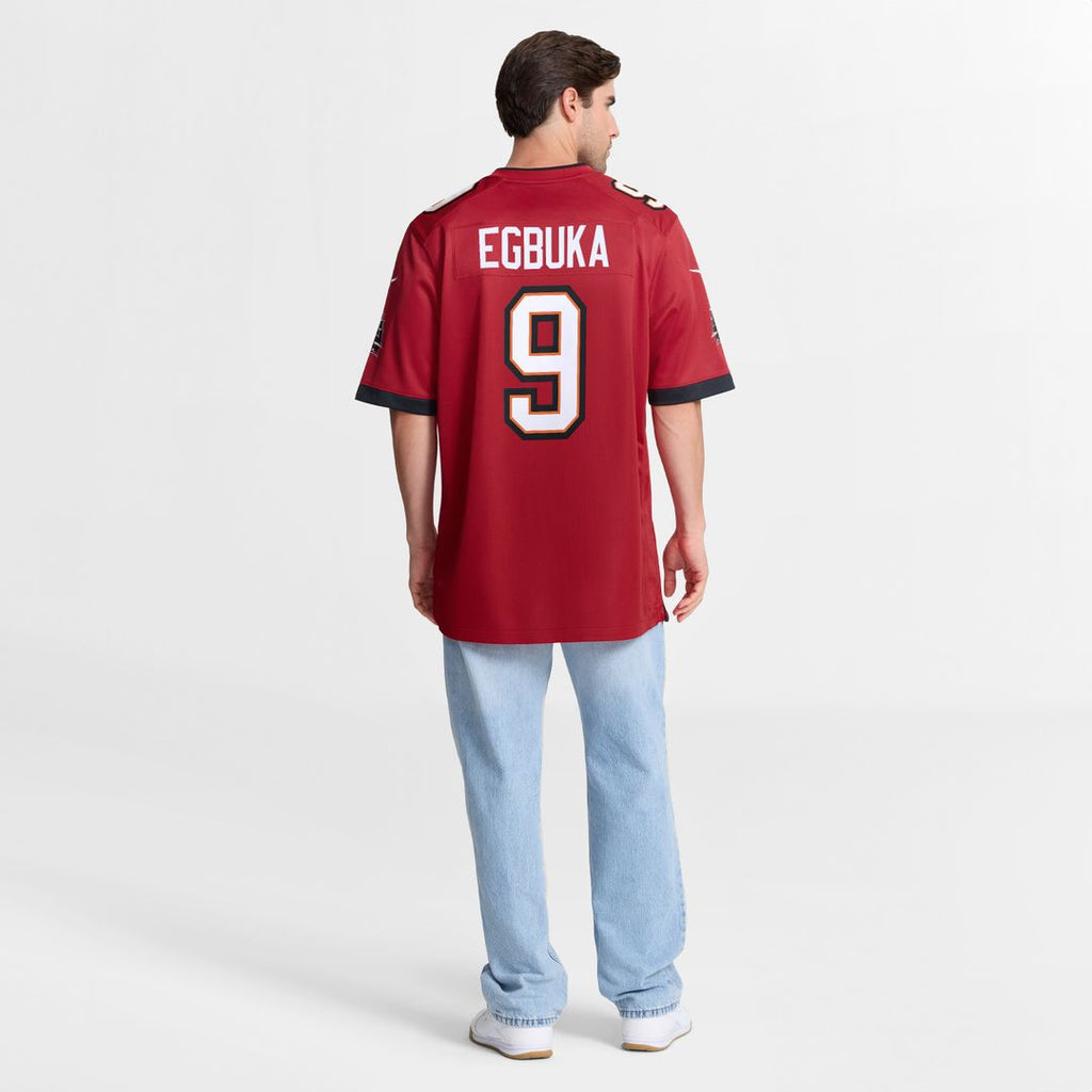 Emeka Egbuka Tampa Bay Buccaneers Nike  Team Game Jersey - Red