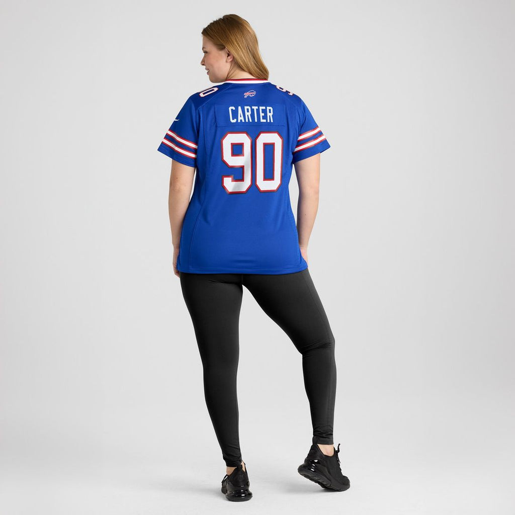 DeWayne Carter Buffalo Bills Nike Women's  Game Jersey -  Royal