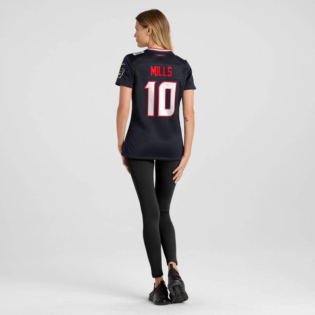 Davis Mills Houston Texans Nike Women's Team Game Jersey -  Navy