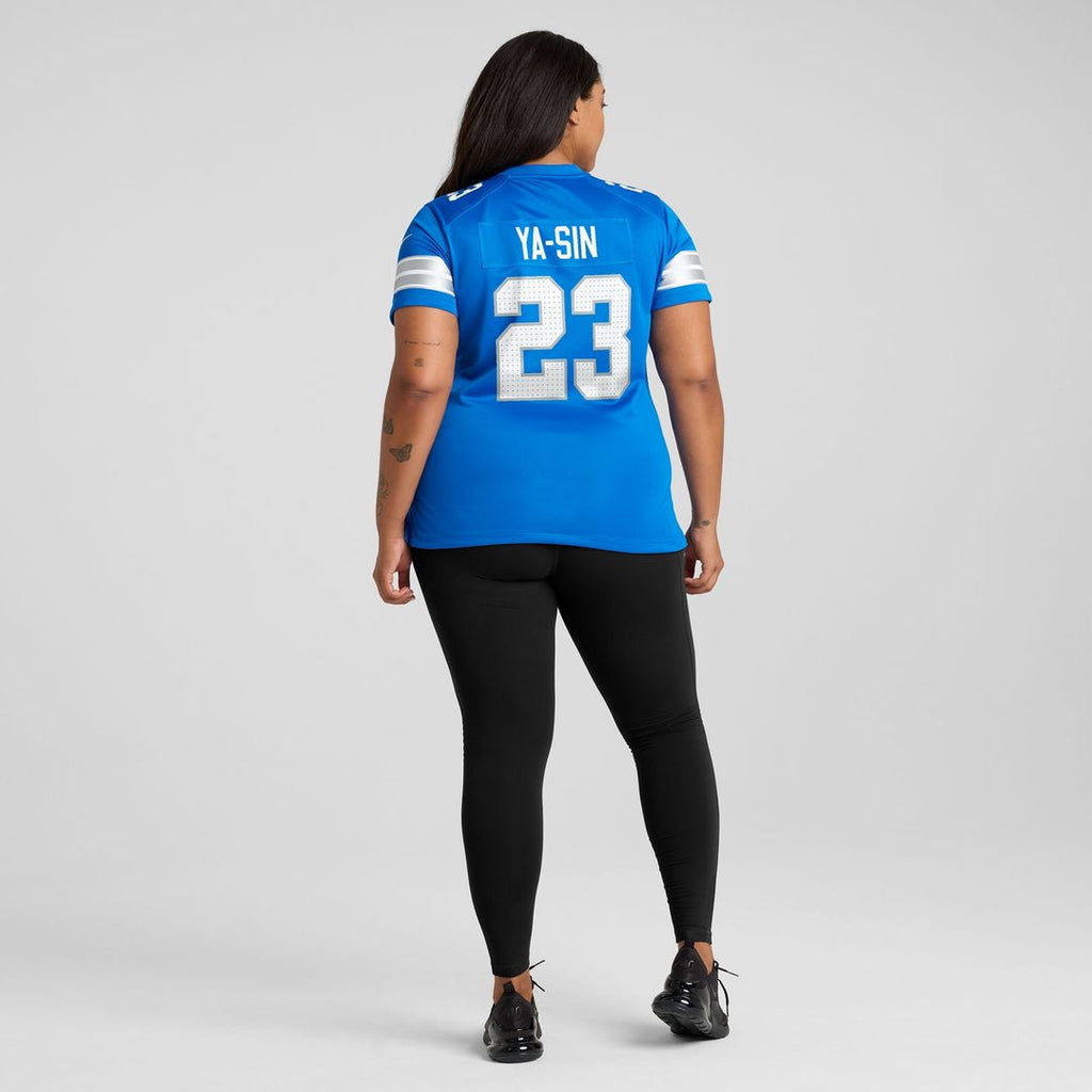 Rock Ya-Sin Detroit Lions Nike Women's Team Game Jersey -  Blue