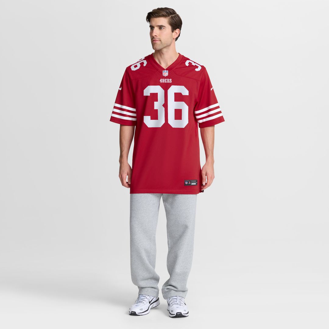 Marques Sigle San Francisco 49ers Nike Team Game Jersey -  Scarlet