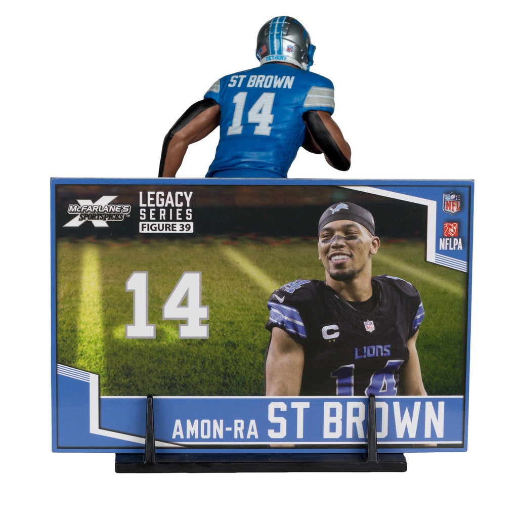Amon-Ra St. Brown Detroit Lions Sportspicks Legacy Series McFarlane Figure