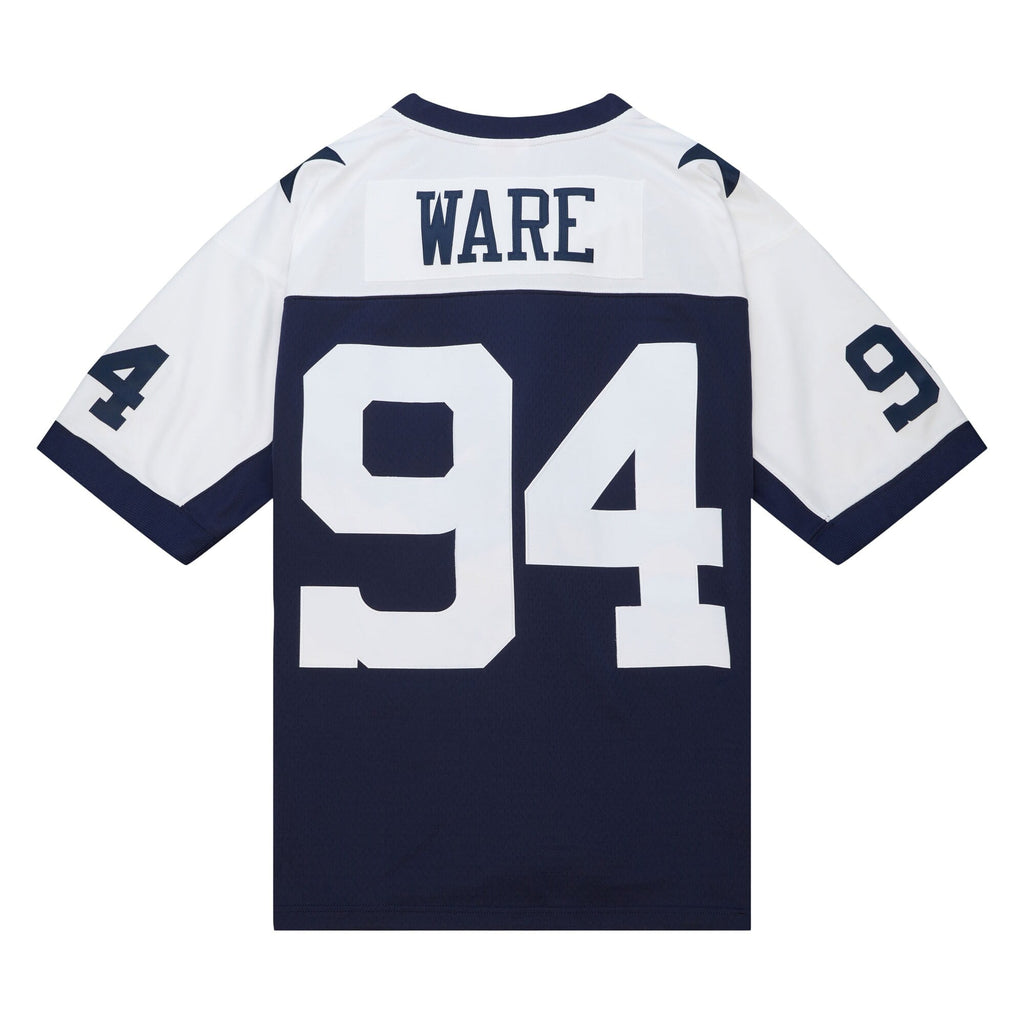 Men's Dallas Cowboys DeMarcus Ware Mitchell & Ness Navy 2011 Alternate Legacy Replica Jersey