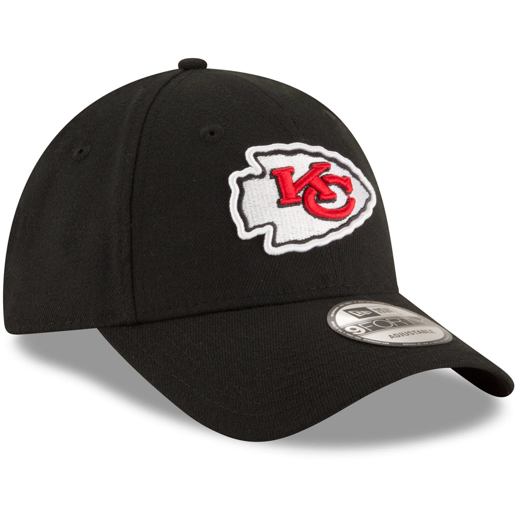 Kansas City Chiefs Black The League 9FORTY Adjustable Game Hat
